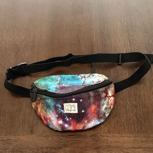 Spiral- Galaxy Print Fanny Pack